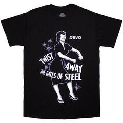 T-shirt Devo Twist Away Black XL T-shirt