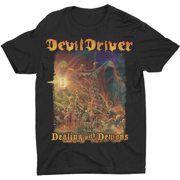 Πουκάμισο Devildriver Borrowed (Back Print) Black XL Πουκάμισο - 1