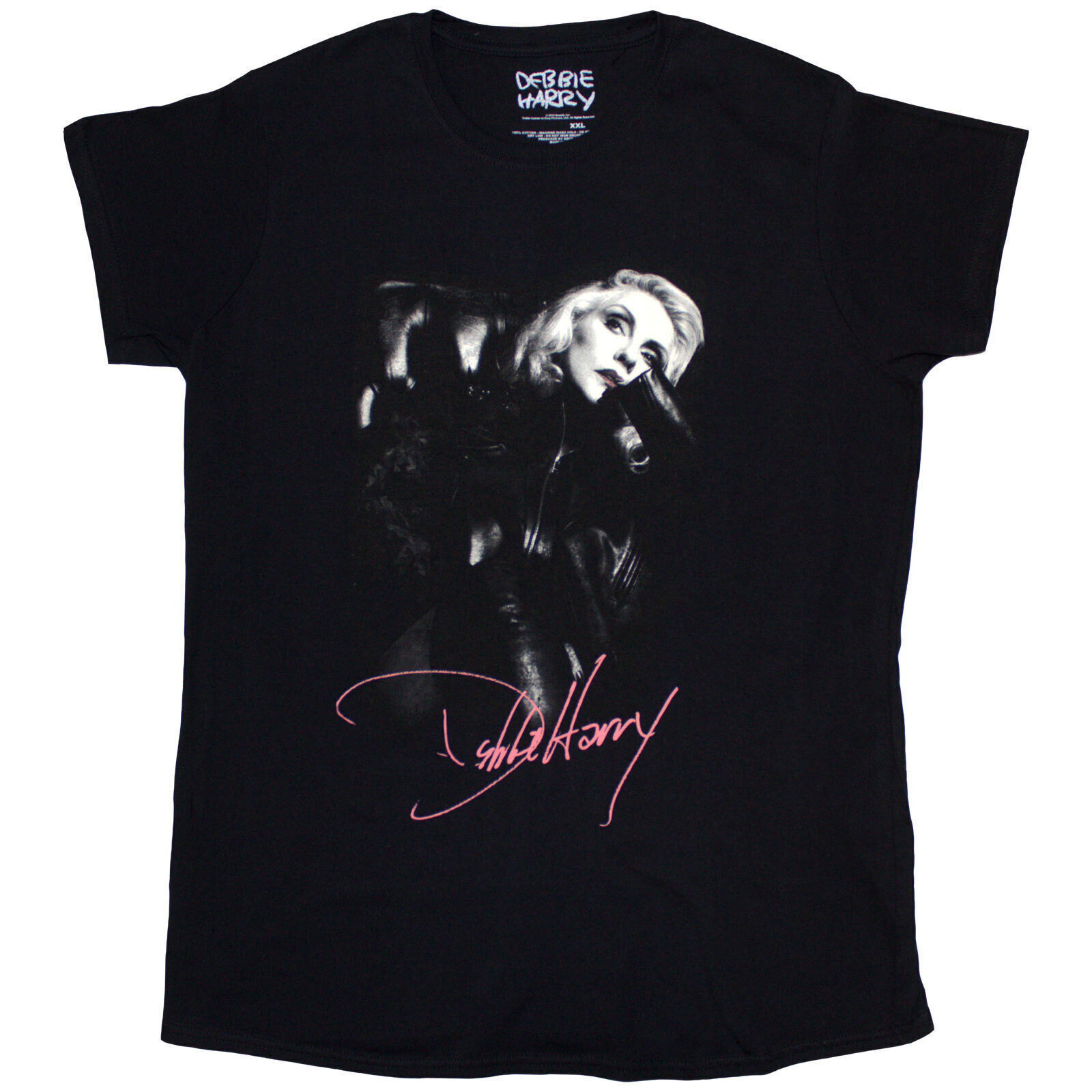 Skjorte Debbie Harry Leather Girl Black XL Dame Skjorte