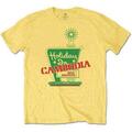 Dead Kennedys Holiday in Cambodia Daisy Yellow XL T-Shirt