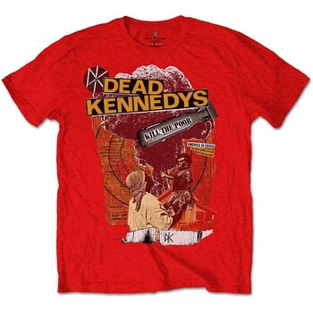 T-shirt Dead Kennedys Kill The Poor Red XL T-shirt - 1