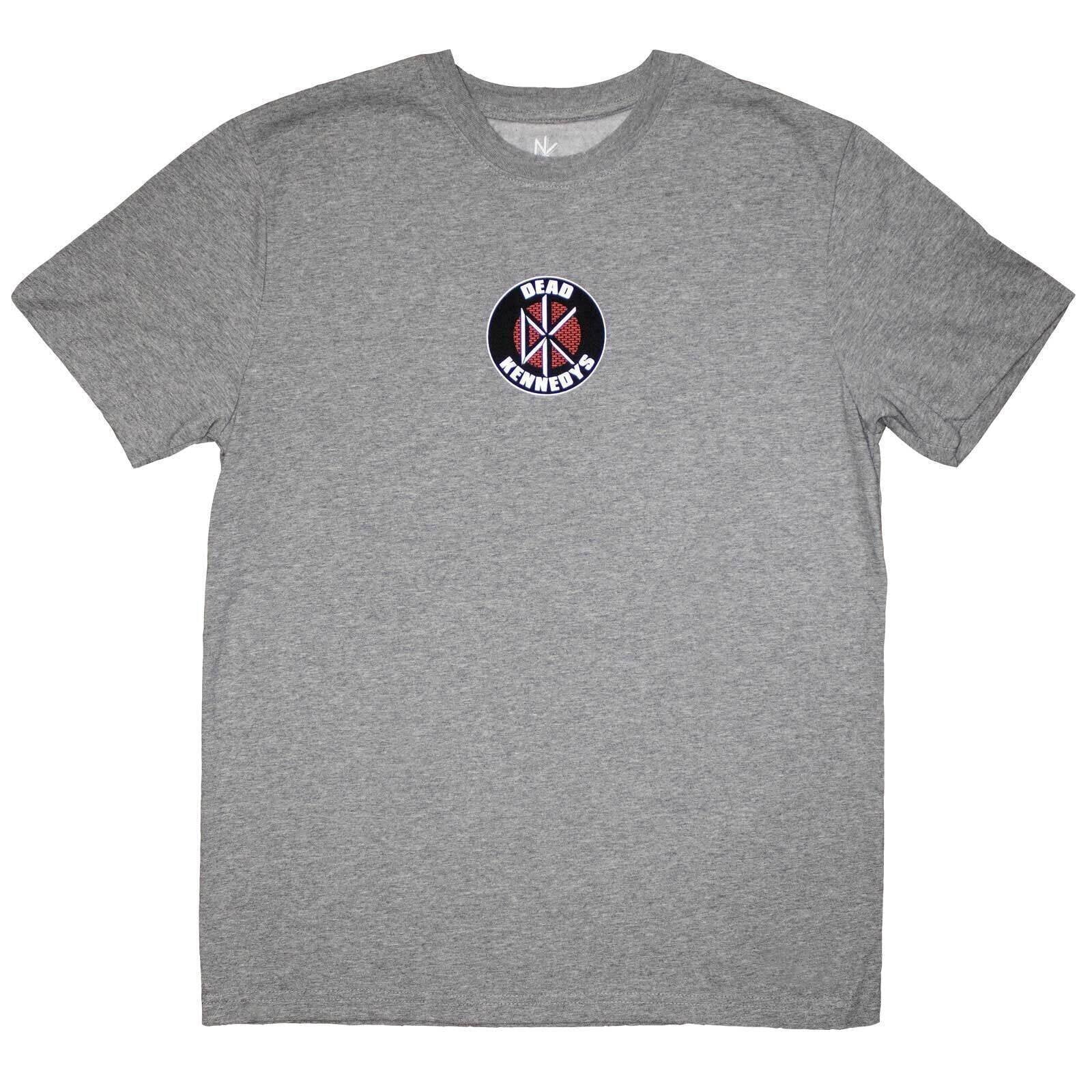 T-Shirt Dead Kennedys Mini Circle Logo Grey 2XL T-Shirt