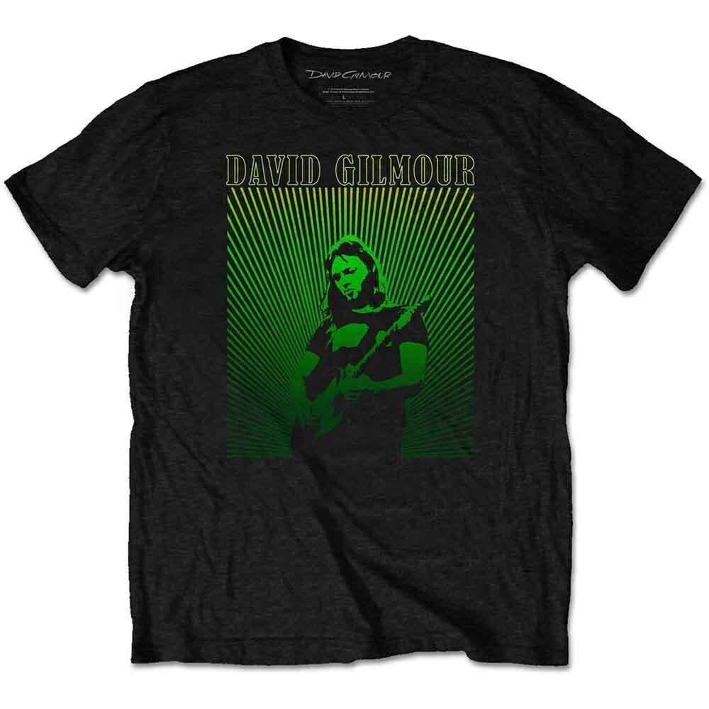 T-Shirt David Gilmour Rays Gradient Black M T-Shirt