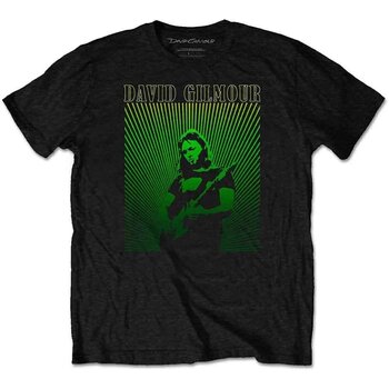 T-Shirt David Gilmour Rays Gradient Black 2XL T-Shirt - 1