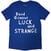 T-shirt David Gilmour Luck & Strange Logo (Back Print & Ex-Tour) Blue M T-shirt