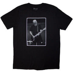 T-Shirt David Gilmour Luck & Strange Black Cat Strat (Back Print & Ex-Tour) Black L T-Shirt