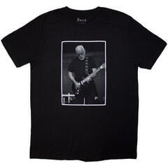 Skjorte David Gilmour Luck & Strange Black Cat Strat (Back Print & Ex-Tour) Black 3XL Skjorte