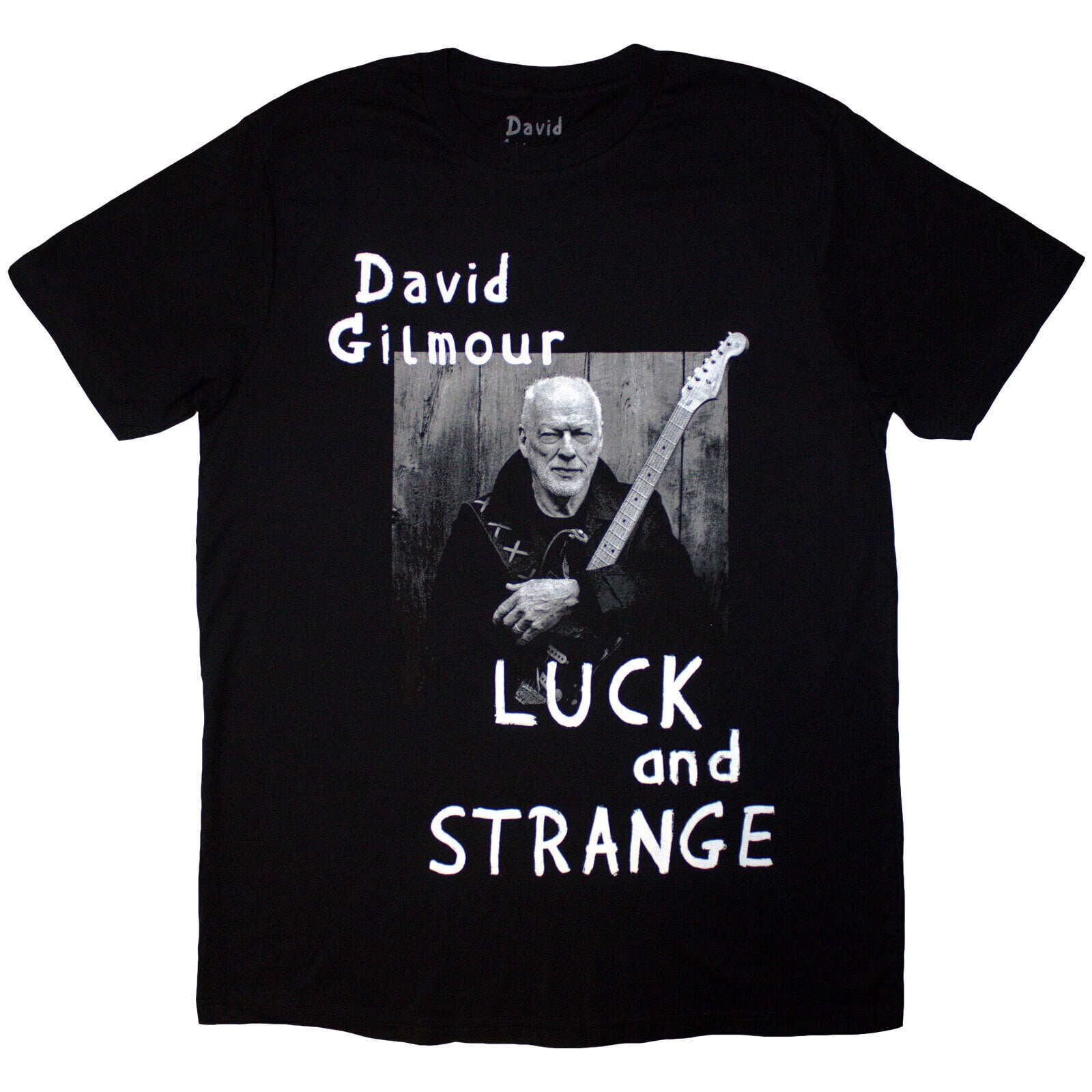 Ing David Gilmour Luck & Strange Portrait (Back Print & Ex-Tour) Black S Ing