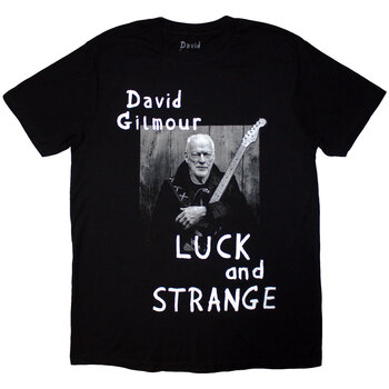 Ing David Gilmour Luck & Strange Portrait (Back Print & Ex-Tour) Black S Ing - 1