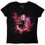 T-Shirt David Gilmour Luck & Strange London (Back Print & Ex-Tour) Black L Ladies T-Shirt