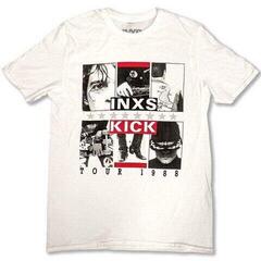 T-shirt INXS KICK Tour White XL T-shirt