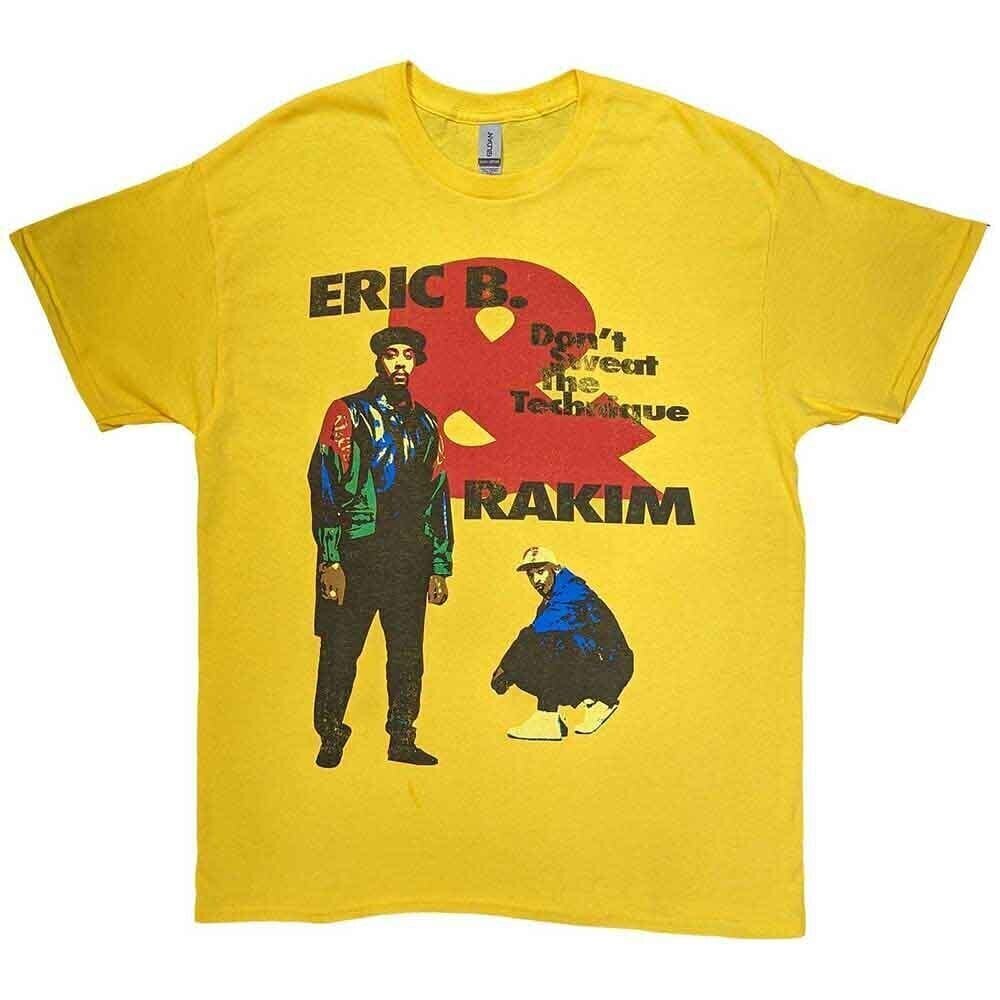 T-Shirt Eric B & Rakim Don't Sweat Yellow 2XL T-Shirt