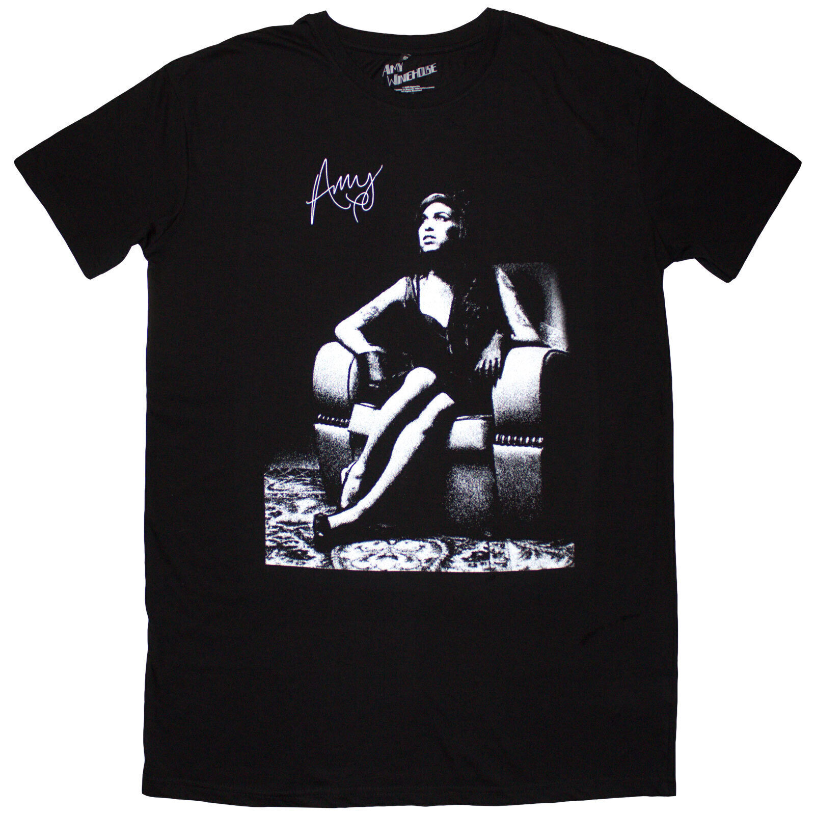 Skjorte Amy Winehouse Chair Dress Black S Dame Skjorte