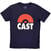 T-Shirt Cast Classic Logo Navy Blue L T-Shirt