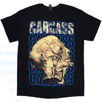 T-shirt Carcass Necro Head (Back Print) Black L T-shirt - 1