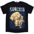 T-Shirt Carcass Necro Head (Back Print) Black L T-Shirt