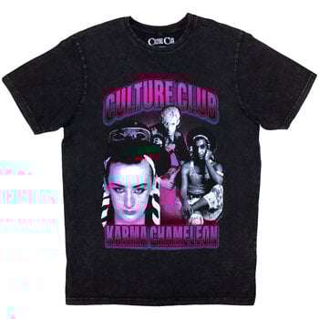 Ing Boy George & Culture Club Karma Chameleon (Stone Wash) Black S Ing - 1