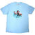 Shirt Bob Seger Horses (Back Print) Light Blue M Shirt
