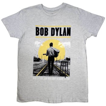 T-särk Bob Dylan Slow Train Grey XS T-särk - 1