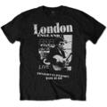 Bob Dylan Scraps Black XL Tricou