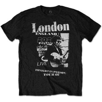 T-shirt Bob Dylan Scraps Black 2XL T-shirt - 1