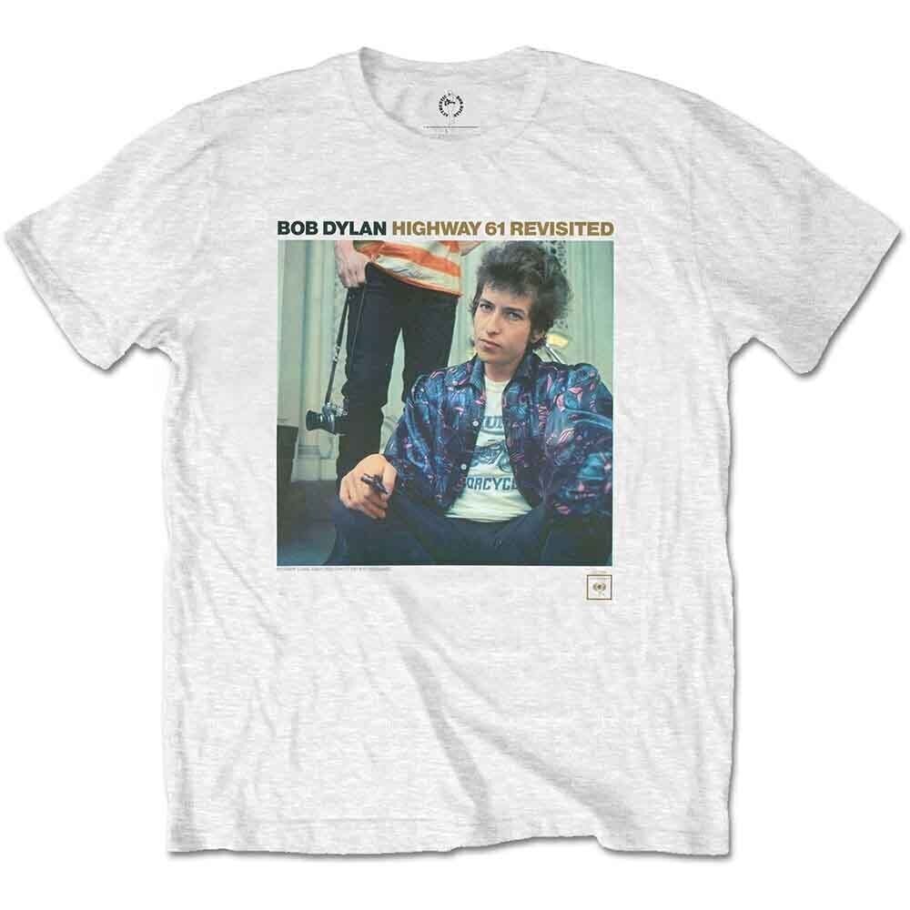 T-särk Bob Dylan Highway 61 Revisited White S T-särk