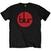T-Shirt Blur Circle Logo Black L T-Shirt