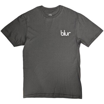 T-Shirt Blur Pocket Blur / Parklife (Back Print) Charcoal Grey L T-Shirt - 1