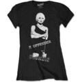 Blondie X Offender Black M Damă Tricou