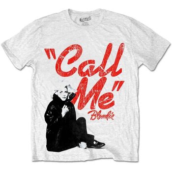 T-Shirt Blondie Call Me White L T-Shirt - 1