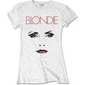 Blondie Staredown White S De mujer Camiseta de manga corta