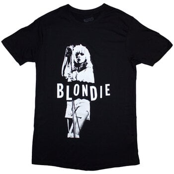 Koszulka Blondie Mic. Stand Black 4XL Damskie Koszulka - 1