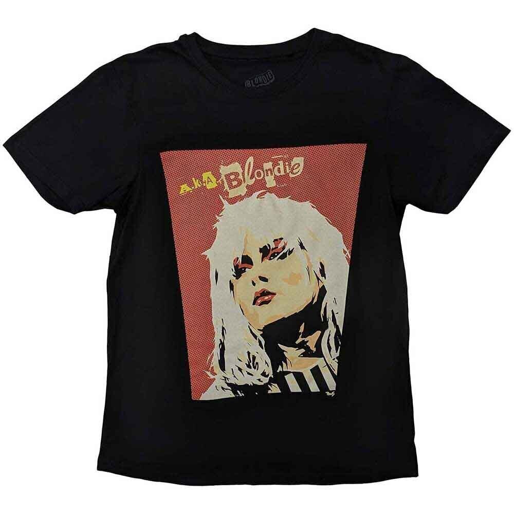 T-Shirt Blondie AKA Pop Art Black L T-Shirt