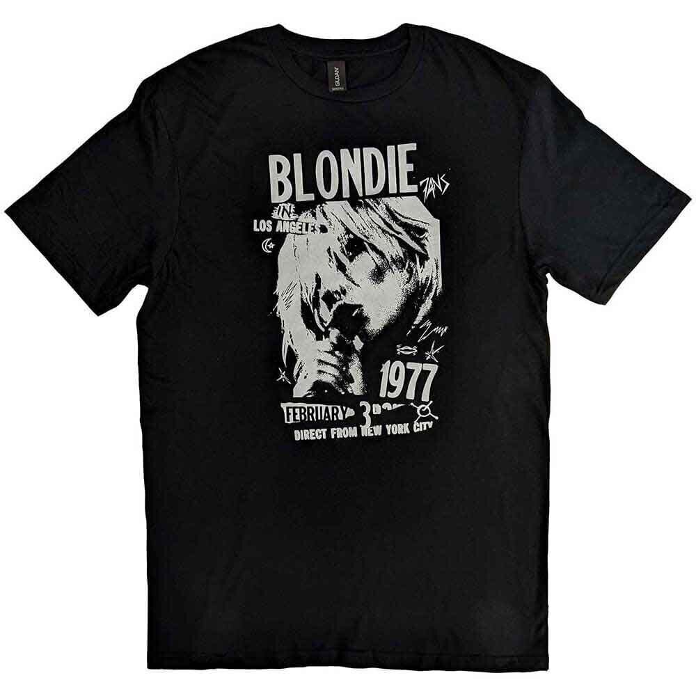 Риза Blondie 1977 Vintage Black M Риза