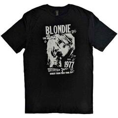 T-Shirt Blondie 1977 Vintage Black 2XL T-Shirt