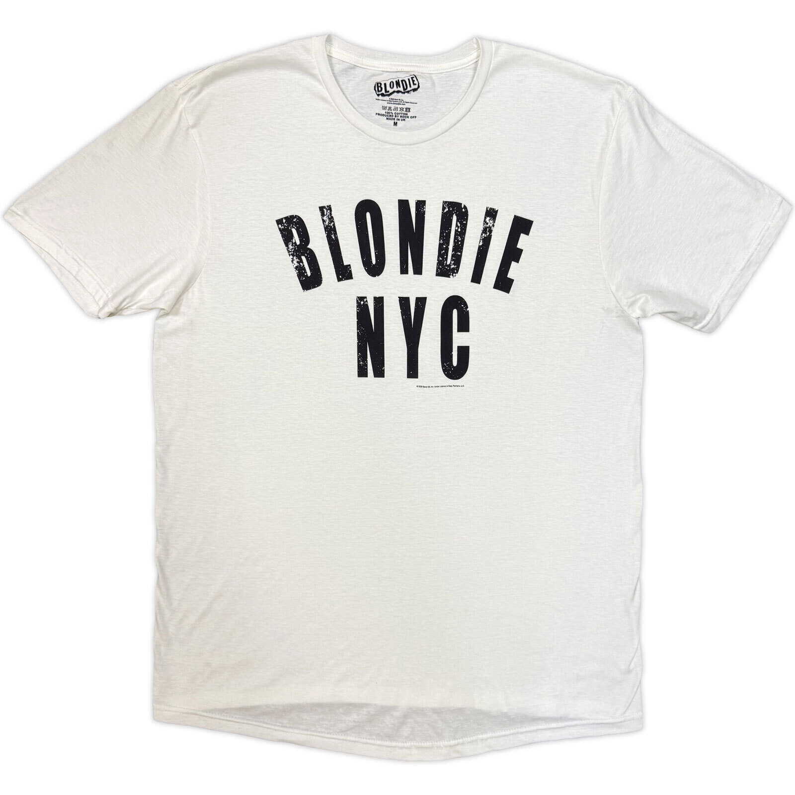 Camiseta de manga corta Blondie NYC White S Camiseta de manga corta