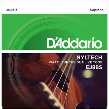 Cordas para ukulele soprano D'Addario EJ88S - 1