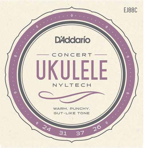 Strings for concert ukulele D'Addario EJ88C