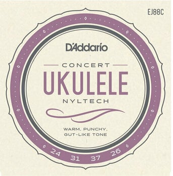Húrok Koncert ukulelére D'Addario EJ88C - 1