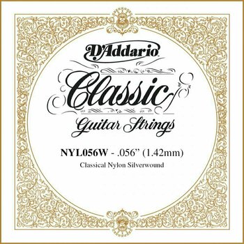 Single Guitar String D'Addario NYL056W Single Guitar String - 1
