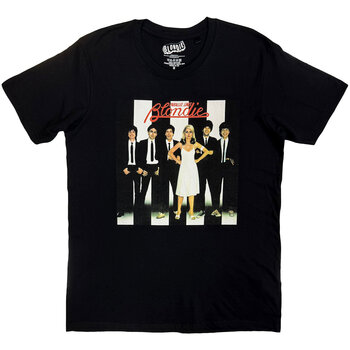 Shirt Blondie Parallel Lines (Back Print) Black L Shirt - 1