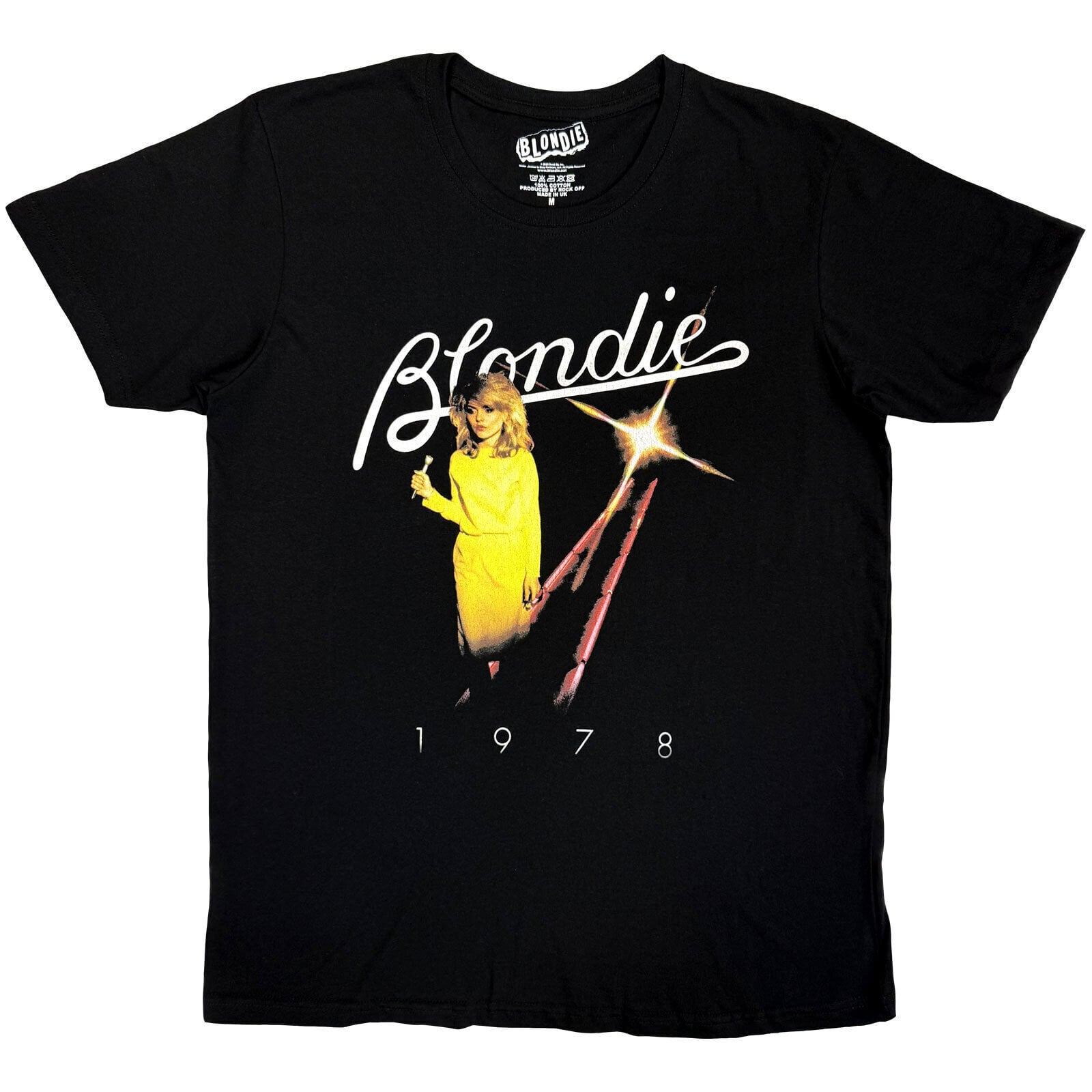 Skjorte Blondie Yellow Dress 1978 Black M Skjorte