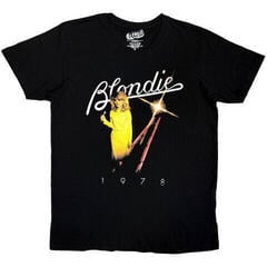 T-Shirt Blondie Yellow Dress 1978 Black L T-Shirt