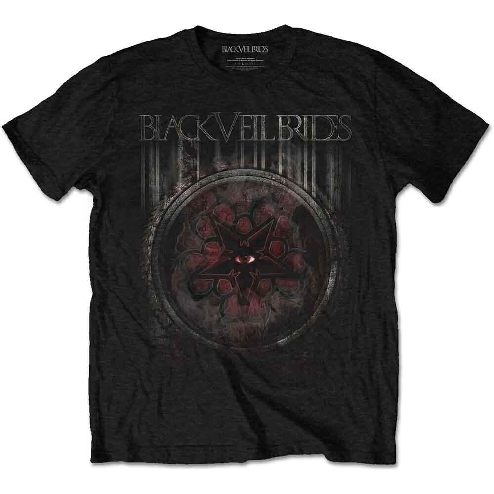 Marškinėliai Black Veil Brides Rusted Black S Marškinėliai