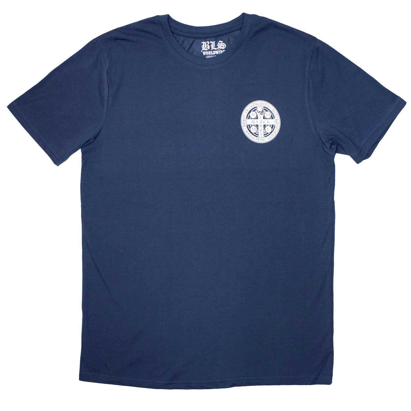 T-shirt Black Label Society Mini SDMF Emblem Denim Blue 2XL T-shirt