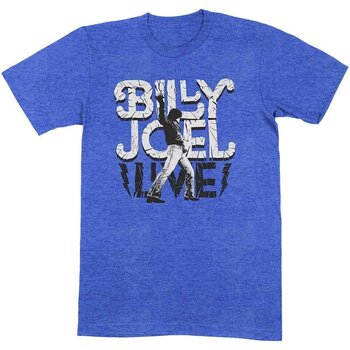 T-shirt Billy Joel Glass Houses Live Blue XL T-shirt - 1