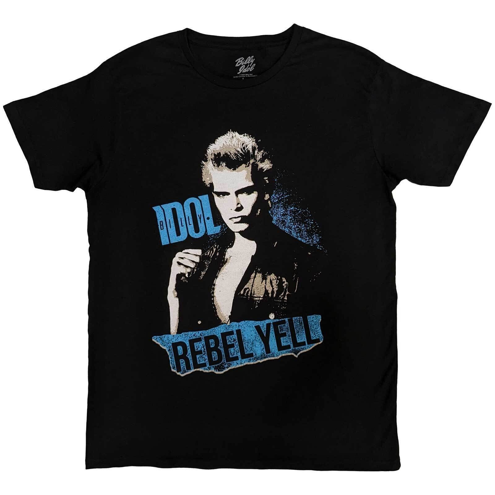 T-särk Billy Idol Rebel Yell Blue Black S T-särk