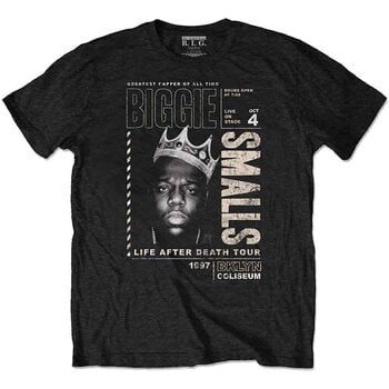 T-shirt Notorious B.I.G. Life After Death Tour Eco Black M T-shirt - 1