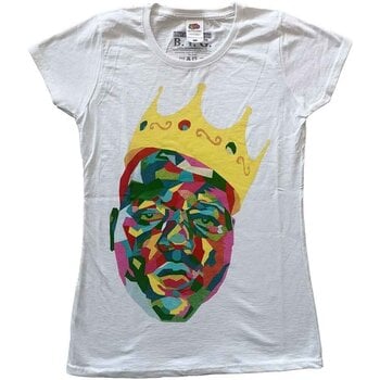 T-shirt Notorious B.I.G. Crown White XS Femme T-shirt - 1