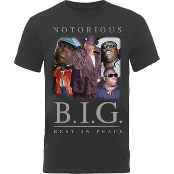 T-Shirt Notorious B.I.G. Collage Black M T-Shirt - 1